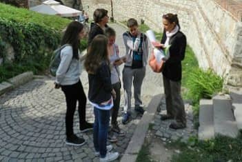 Truly different first school week at Savremena International School - Classroom without walls