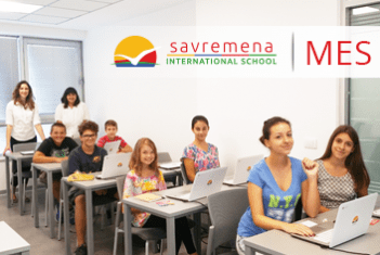 The youngest students join Savremena Gimnazija through the M-E-S programme