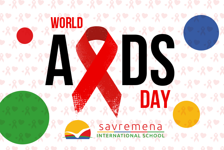 A lecture in Savremena International School on the occasion of the World Aids Day