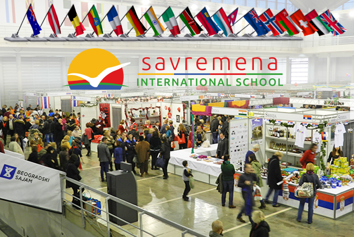 Students of Savremena IS volunteered at Christmas Charity Bazaar
