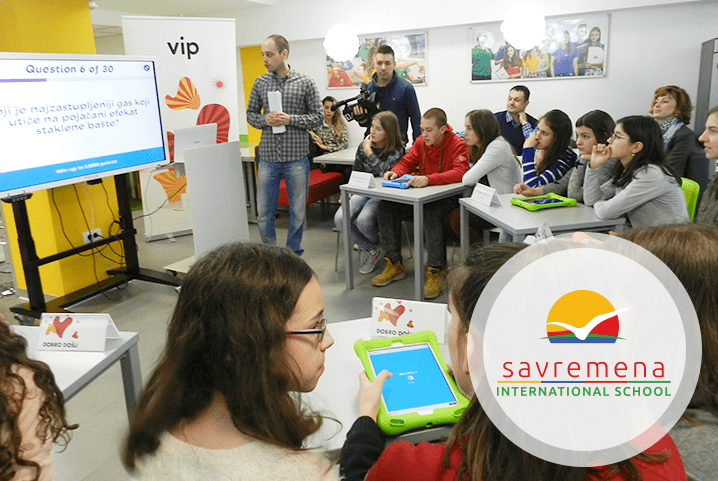 Savremena’s students host the Eco-quiz