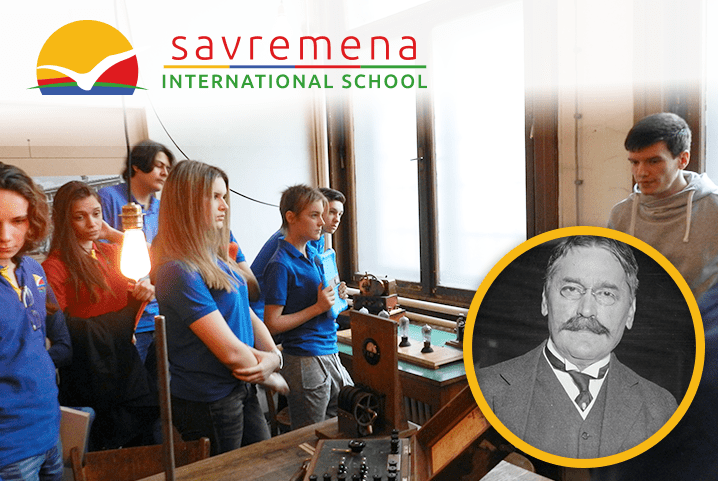 Savremena’s students thrilled by the one and only Mihajlo Pupin