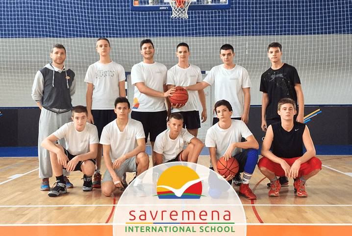 Savremena International School’s basketball team fought hard in the quarterfinals