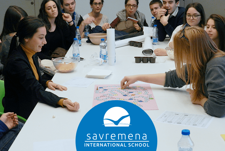 Savremena’s students mark the UniStem Day at the IMGGE