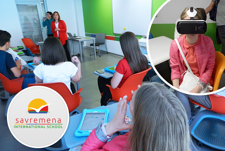 Secondary School students from Gornji Milanovac visit Savremena International School