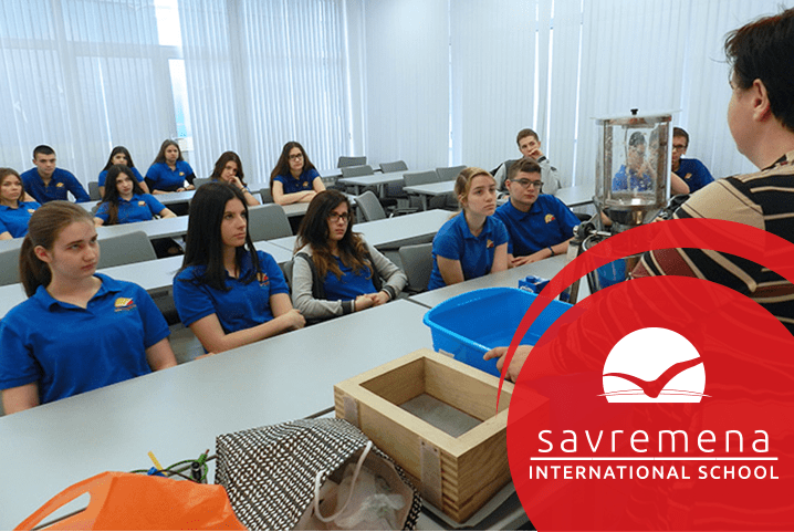 Eco-workshop on carton recycling at Savremena International School