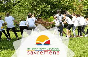 The first school week outdoors – that’s the Savremena way