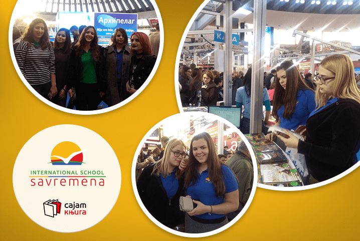 Savremena International School students’ visit to the 61st International Book Fair in Belgrade
