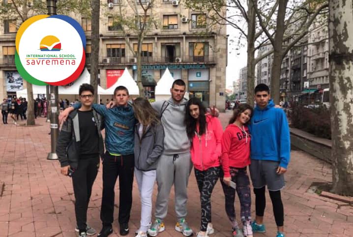 Savremena’s students complete Fun Run at Belgrade Marathon