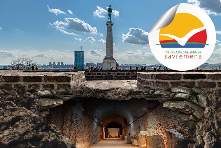 Learning history and geography in underground Belgrade