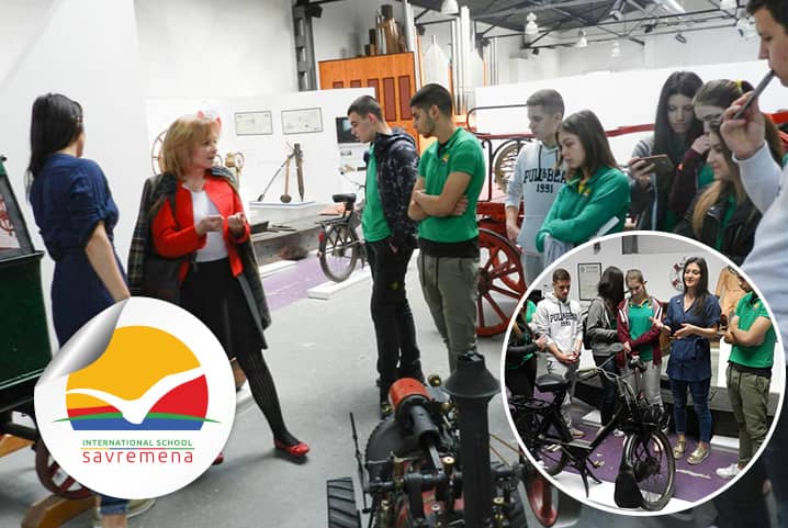 Savremena’s students visit the Museum of Science and Technology