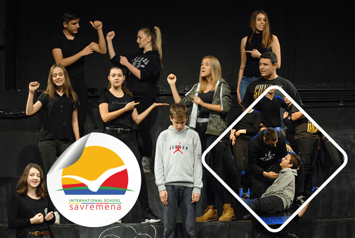 Sobering play “Violence” leaves Savremena’s students speechless