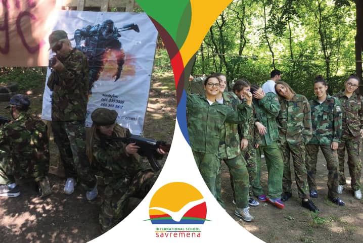 Airsoft at exciting PE lesson