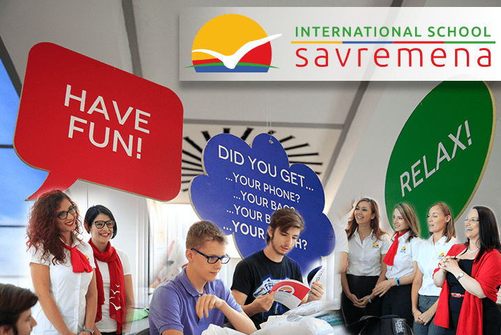 A truly different first day of school at International School Savremena