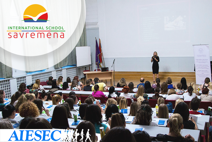 AIESEC presents Global School of Entrepreneurship to Savremena’s students