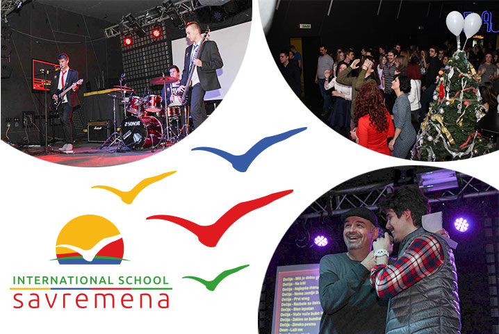 Savremena’s students’ fantastic New Year’s party