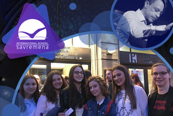 Rhapsody in Blue at Kolarac Endowment: students enjoy performance by pianist Matija Dedić and Vojvodina Symphony Orchestra