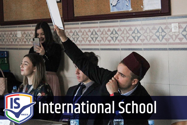 Students of the International School participated in MUN