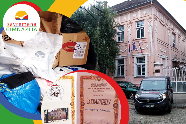 Humanitarian aid for Vera Radivojević Home for Children and Youth