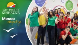 Month of Empathy at Savremena Gimnazija: Build the Community You Want to Live In